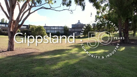 Thumbnail for entry Gippsland University 50 years anniversary
