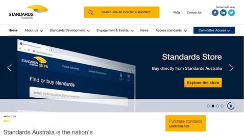Thumbnail for Using Australian Standards Online