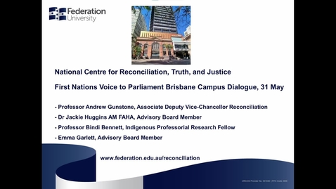 Thumbnail for Voice to Parliament Dialogue - Brisbane
