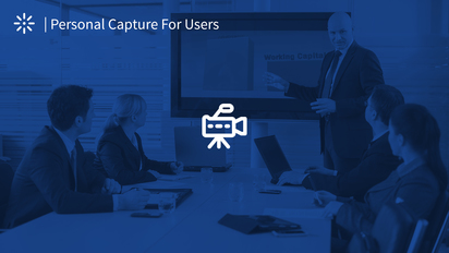 Getting Started With Kaltura Capture Application Kaltura Learning