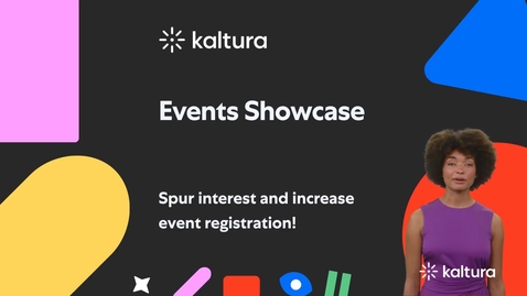 Thumbnail for Events Showcase Overview