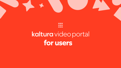Thumbnail for How To Upload Media To The Video Portal