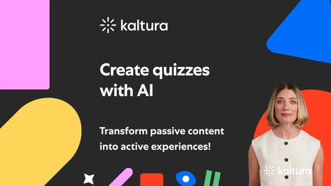 Thumbnail for Create quizzes with AI