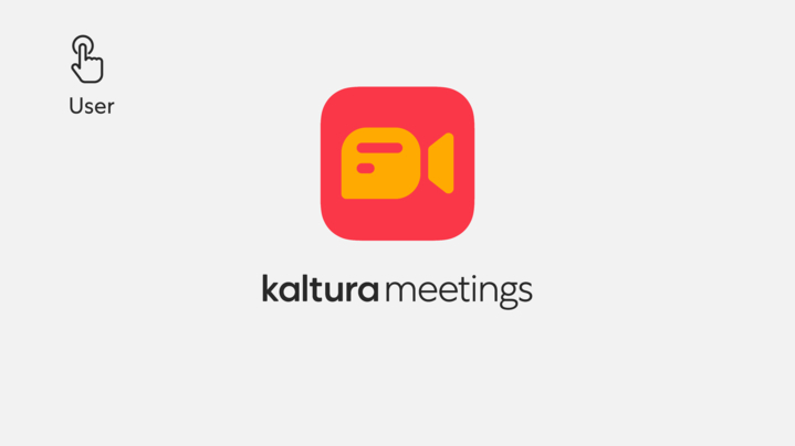 Thumbnail for channel 4. Kaltura Meetings - Moderating your live session