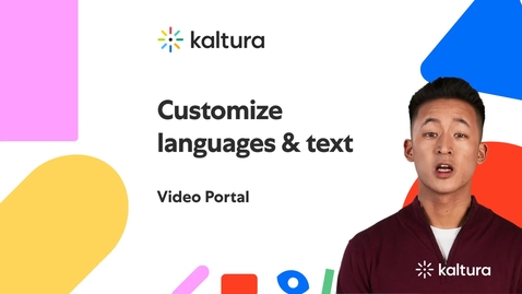 Thumbnail for Languages and customization
