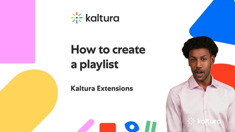 Thumbnail for How to create a playlist