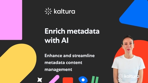 Thumbnail for Enrich metadata with AI