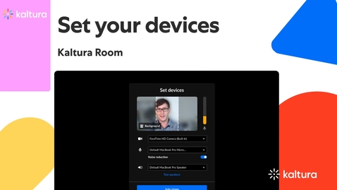 Thumbnail for Set your devices
