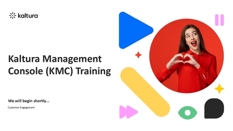 Thumbnail for Kaltura Management Console Training 
