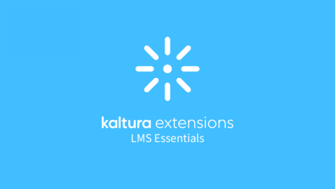 Thumbnail for Kaltura Capture Tool - Quiz