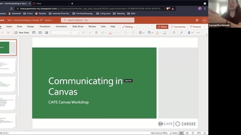 Thumbnail for Canvas Champion Workshop Series: Communicating in Canvas by Samantha Homier