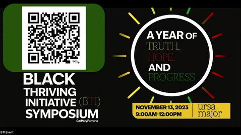 Thumbnail for Black Thriving Initiative Symposium