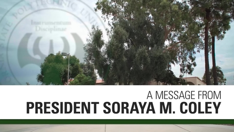 Thumbnail for President Coley Visits Orientation