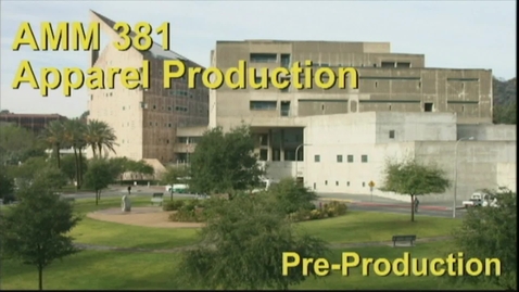 Thumbnail for Pre Production