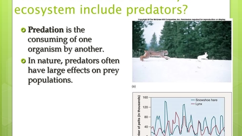 Thumbnail for entry Module 11.5 How do organisms interact