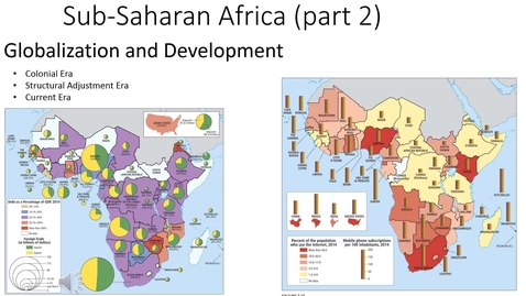 Thumbnail for entry GEO 1000 Sub-Saharan Africa (part 2) - online lecture