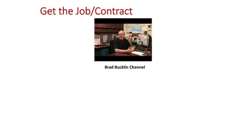 Thumbnail for Get the Job one slide