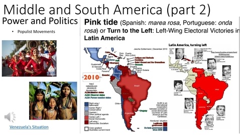 Thumbnail for GEO 1000 Middle and South America Part 2 lecture online