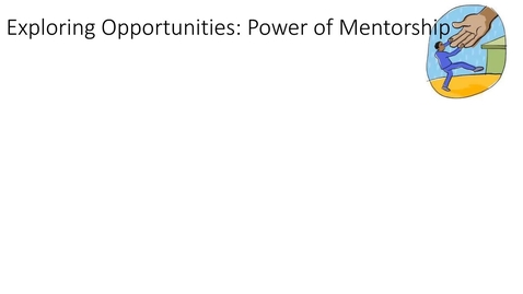 Thumbnail for exploring opportunities 2 mentoring moment