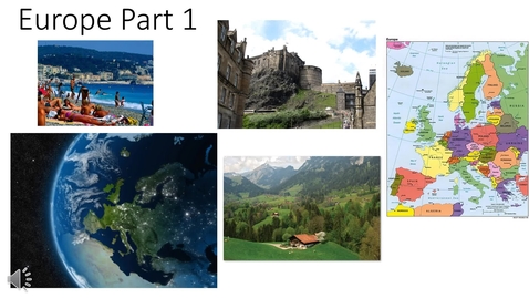 Thumbnail for GEO 1000 Europe Part 1 online lecture