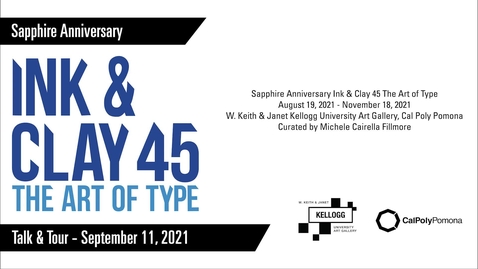 Thumbnail for Ink &amp; Clay 45 Talk and Tour Part 2