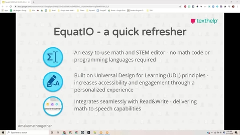 Thumbnail for EquatIO Training (2020-12-17 09.18 EQ for Win - Cal Poly Pomona, CA)