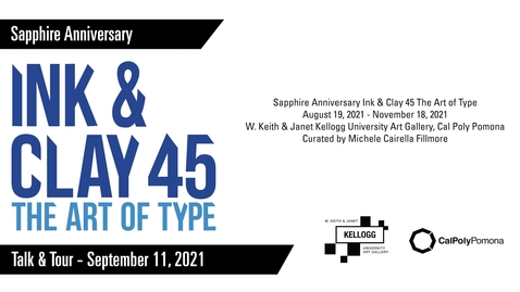 Thumbnail for Ink &amp; Clay 45 Talk and Tour Part 1