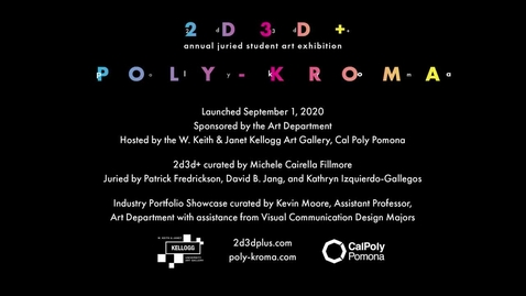 Thumbnail for PolyKroma 2020 Virtual Exhibition Video Tour