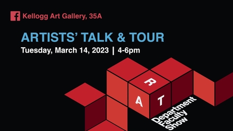 Thumbnail for Art Faculty Show Talk &amp; Tour