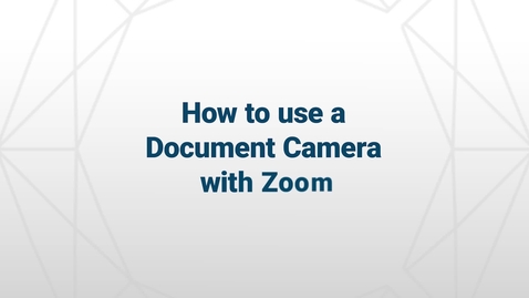 Thumbnail for entry 7 081922 Doc Camera with Zoom FINAL