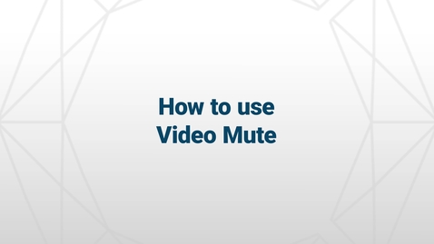 Thumbnail for Video Mute