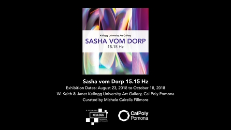 Thumbnail for entry Sasha Vom Dorp 15.15 Hz | Reception 2018