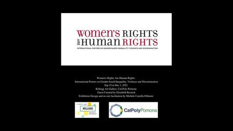 Thumbnail for entry Women's Rights are Human Rights Talk and Tour