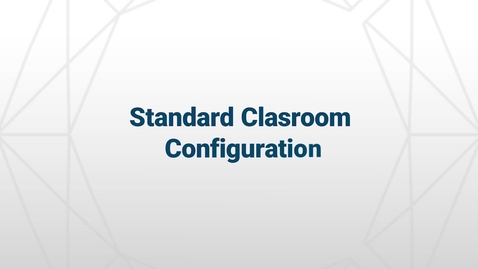 Thumbnail for entry Standard Classroom