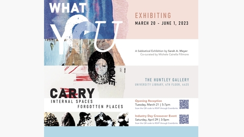 Thumbnail for What You Carry: Internal Spaces, Forgotten Places Walkthrough
