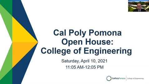 Thumbnail for entry College of Engineering, Open House 2021