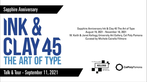 Thumbnail for Ink &amp; Clay 45 Talk and Tour Part 3