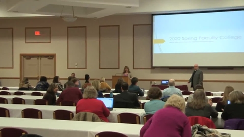 Thumbnail for 2020 Spring Faculty College: Higher Education Financial and Operational Realities