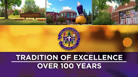 Thumbnail for entry Ashland University: Online Degrees