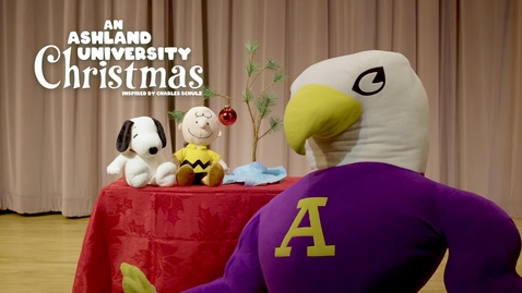 Thumbnail for entry An Ashland University Christmas - Inspired by Charles Schulz