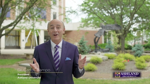Thumbnail for Ashland University Fall 2020 Announcement- Stronger Together, Safer Together!