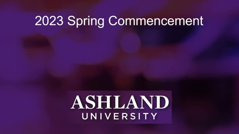 Thumbnail for entry 2023 Spring Commencement