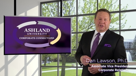 Thumbnail for entry Ashland University Corporate Connections Program