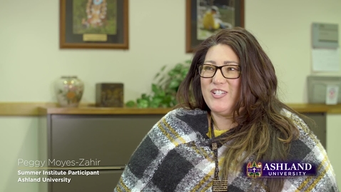 Thumbnail for Summer Institute Testimonial: Peggy Moyes-Zahir
