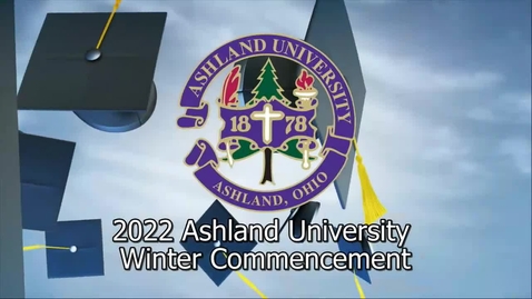 Thumbnail for entry 2022 Winter Commencement