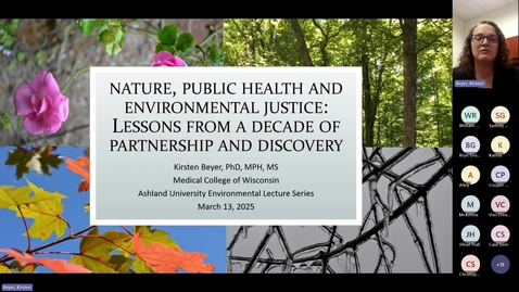 Thumbnail for 2425 Environmental Lecture Series_Beyer