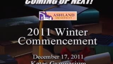 Thumbnail for entry Winter 2011 Commencement: Jerry Ruyan