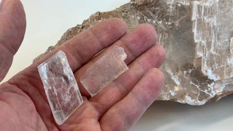 Thumbnail for Selenite Gypsum and Halite
