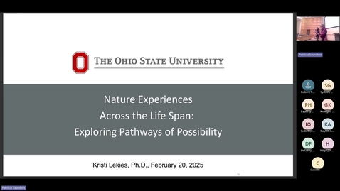 Thumbnail for 2425 Environmental Lecture_Lekies