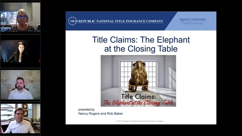 Thumbnail for entry Title Claims: The Elephant at the Closing Table